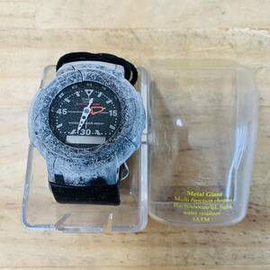 A28859-120 ジャンク品 初代 アナデジ AW-500 カシオG-SHOCK スクリューバック