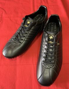 未使用品 送料無料！ 真っ黒 パトリックシュリー Size41 26cm目安 ブラック メンズ スニーカー/ ダチア パミール アイリス