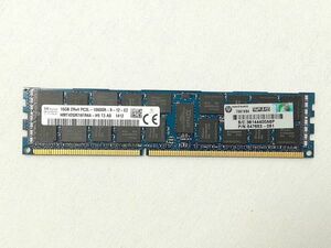 中古品★SKhynix サーバ用メモリ 16GB 2Rx4 PC3L-10600R-9-12-E2★16Gx1枚 計16GB