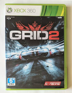 レースドライバーグリッド2 RACE DRIVER GRID 2 アジア版 ★ XBOX360 / XBOX ONE / SERIES X