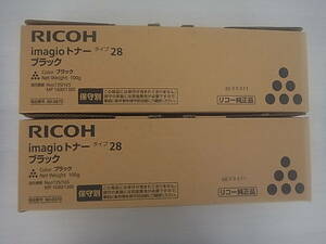 未使用 未開封 純正 ＲＩＣＯＨ タイプ ２８ ｉｍａｇｉｏ トナー ブラック リコー ６０－６４７０ Ｎｅｏ １３５ １６５（現状渡し品）