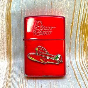 レア★Porco Rosso 紅の豚 SAVOIA S-21 2010年製 ZIPPO ジッポーライター★STUDIO GHIBLI スタジオジブリ 二馬力 宮崎駿