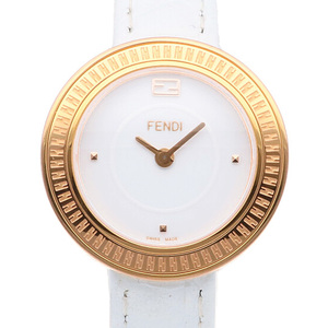 フェンディ マイウェイ 腕時計 ステンレススチール 35000S クオーツ レディース 1年保証 FENDI 中古