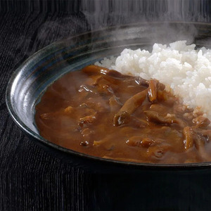 れすとらん １００年民家 黒釜 のきのこと近江牛のカレー５食セット のし対応可