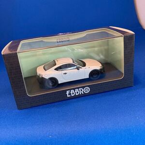 EBBRO 1/43 トヨタ 86 RC ホワイト【44885】