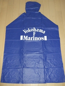 ≪未使用≫★横浜Fマリノス ポンチョ 大人フリーサイズ Yokohama F Marinos 雨具★v(^o^)