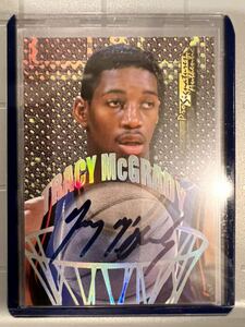 激レア直書 Auto Edge Tracy McGrady トレイシー・マグレディ NBA 直筆 サイン カード Panini Rockets ロケッツ All-star 得点王 HOF