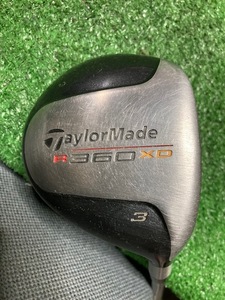 中古フェアウェイウッド　テーラーメイド　R360 XD　3Ｗ　　　純正カーボンＲ　42.5インチ　　Ｙ2108