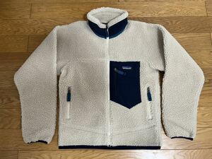 Patagonia レトロ Xクラシック ジャケット フリース FA 19 サイズX XS ナチュラル（NAT）