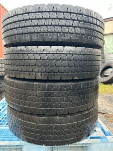 ◆225/80R17.5 123/122L ◆DUNLOP SP062 DECTES ◆4本セット ◆