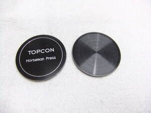 純正 TOPCON トプコン Horseman Press ホースマン プレス 用 ボディキャップ + レンズリアキャップ 送料180円