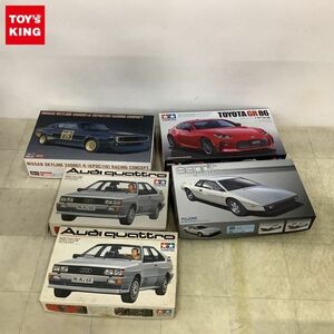 1円〜 ハセガワ 1/24 ニッサン スカイライン 2000GT-R（KPGC110）レーシングコンセプト、タミヤ 1/24 トヨタGR86他