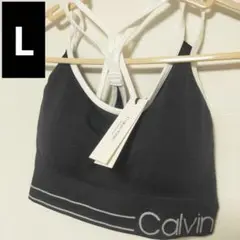 Calvin Klein Performance スポーツブラ黒 L レディース