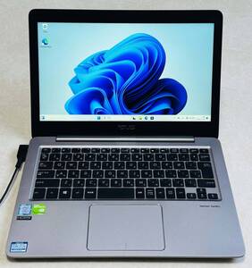 美品 GeForce 940MX搭載 ASUS Zenbook BX310U フルHD 13.3型 ★ Core i3 7100U メモリ8GB SSD 512GB カメラ Type-C Windows11 office2019