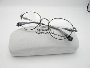 未使用 ヴィヴィアン ウエストウッド メガネ 40-0009-03-48 正規品 フレーム 専用ケース付 Vivienne Westwood 　