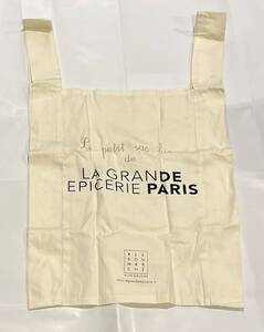 新品未開封　LA GRANDEEPICERIE PARIS ル・ボン・マルシェ　Le Bon Marche パリ老舗高級スーパー　エコバッグ　布　希少　オシャレ　洗濯可