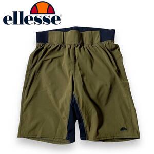 【M】 新品 エレッセ 水陸両用 スイムショーツ ショートパンツ ellesse ウォーキングスパッツ フィットネス EN88105 ◆R1165