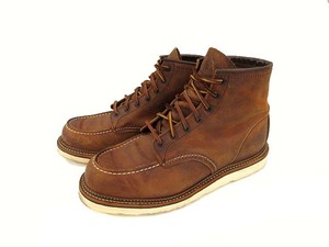 レッドウィング REDWING 1907 6インチ クラシックモック ブーツ レザー カッパー ラフ&タフ 11 D メンズ