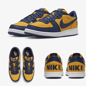 ★売切1円～★NIKE TERMINATOR LOW OGミシガン(MICHIGAN)紺黄US9.5(27.5cm)新品国内正規品★ジョーダンダンクターミネータービックNIKE