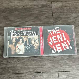 ＣＤ2枚　THE JENI JENI　EAT THE ROCKIN‘　月と太陽　ザ・ジェニジェニ