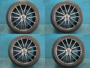 即納OK手渡し歓迎『９分山 バリ山 ミシュラン XI3+ 215/50R17 AZスポーツ 17インチ 7J +48』レヴォーグ ノア VOXY ステップワゴン アテンザ