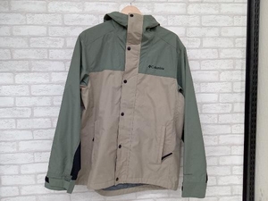 Columbia Decruze Summit Jacket PM0647 コロンビア ナイロンジャケット マウンテンパーカー メンズ カーキ Mサイズ アウトドア OMNI-HEAT