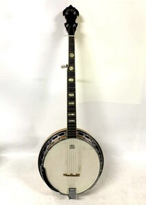 【0424y Y1001】 Seville 5-string banjo バンジョー 5弦 ハードケース付 ヴィンテージ セビリア セヴィラ 弦楽器