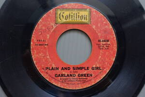 ★US盤 EP★　Garland Green - Plain And Simple Girl / Hey Cloud 1971 