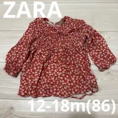 ZARA ベビー フラワーワンピース 12-18m