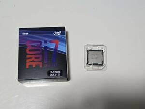 CPU Intel Core i7-9700k 3.6Ghz 動作確認済み