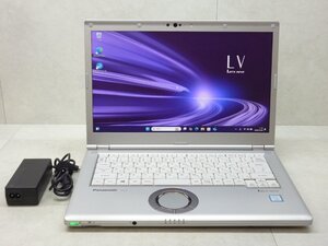 ☆第8世代☆CF-LV8KDHVS☆Core i5 1.60GHz/8GB/SSD256GB/累積7050/高解像度1920×1080/無線/カメラ/Office/Win11 DtoD領域☆