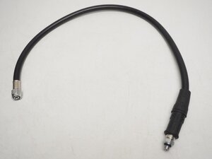 USED AQUALUNG アクアラング レギュレターホース ブラック 73cm ランク:AA スキューバダイビング用品 [D56035]