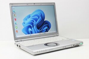 1円スタート ノートパソコン Windows11 WPS office搭載 Panasonic レッツノート CF-SZ6 DVDマルチ 第7世代 Core i5 SSD256GB メモリ8GB