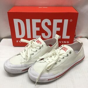 DIESEL 28.0cm ディーゼル スニーカー スニーカー S-ATHOS LOW 28cm 箱有 Sneakers 白 / ホワイト / X 赤 / レッド / 10117604