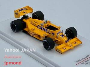 True Scale Model 1/43 ロータス ホンダ LOTUS 99T #11 中嶋悟 CAMEL加工 1987年 サンマリノGP TSM MODEL トゥルースケールモデル