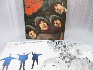 UK盤 3枚 Beatles ビートルズ セット/Help！/Rubber Soul /Revolver/UK アナログ盤 最終プレス Dmm 美盤