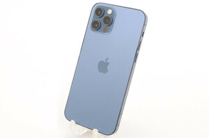 [中古]SIMフリー Apple iPhone12 Pro 128GB Pacific Blue A2406 MGM83J/A