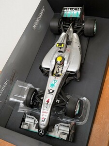 ☆新品未開封品 ! PMA 1/18 メルセデス AMG ペトロナス F1チーム W01 #4 N. ロズベルグ 2010年シーズンモデル ☆