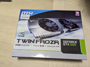 MSI GEFORCE GTX 660 TWIN FROZR　グラフィックボード