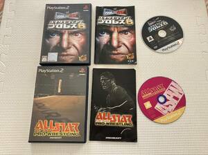 23-PS2-267　プレイステーション2　エキサイティングプロレス6 オールスター・プロレスリング　セット　動作品