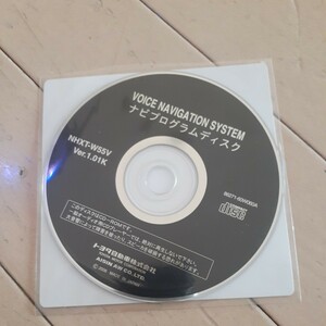 トヨタ純正 ナビ プログラムディスク Ver.1.01K　NHXT-W55V