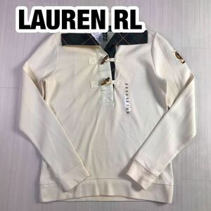 LAUREN RALPH LAUREN ローレンラルフローレン レディース XS アイボリー トグルボタン