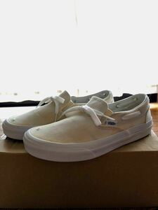 VANS LACEY V198R NATURAL バンズ レイシー ナチュラル キャンバス US 5H 23.5cm ABC MART 購入 USED品