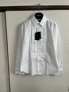 【新品未使用】 NUMBER NINE ナンバーナイン SHIRTS シャツ 長袖 WHITE ホワイト 白色 新品タグ付き