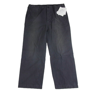 VISVIM ビズビム FIELD CHINO PANTS DMGD BLACK ユーズド 加工 フィールド チノ パンツ 3【新古品】【未使用】【中古】