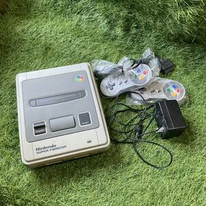 SUPER FAMICOM NINTENDO 任天堂 スーパーファミコン 後期型 SHVC-JPN-1 ACアダプター コントローラー ２点 まとめ セット 動作確認済み