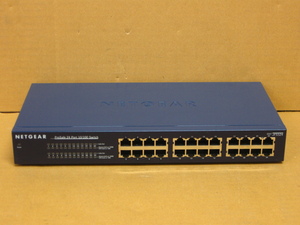 ▽NETGEAR JFS524 24ポート 10M/100M イーサネットスイッチ 中古