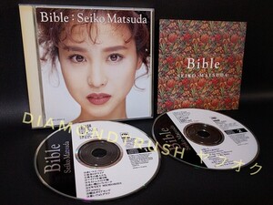 ☆音質良好☆ ◆松田聖子Best Bible◆ 2枚組 ベスト CDアルバム バイブル 36曲 ♪裸足の季節/夏の扉/風立ちぬ/Canary/抱いて/Crazy For You