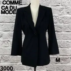 ☆6297S☆ COMME CA DU MODE テーラードジャケット ブラック