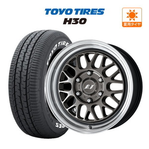 200系 ハイエース ホイール 4本 ワーク エクストラップ M1HC TOYO H30 215/60R17